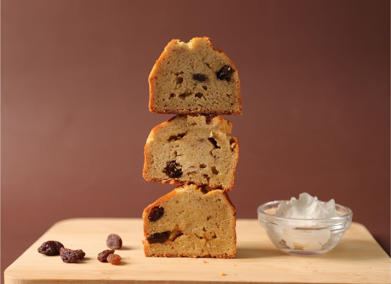 Protein Raisin Scones