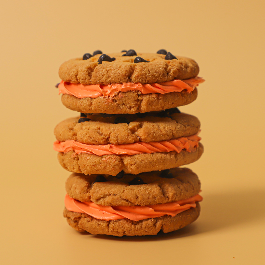 Thanksgiving Pumpkin Butter Chocolate Chip Cookies